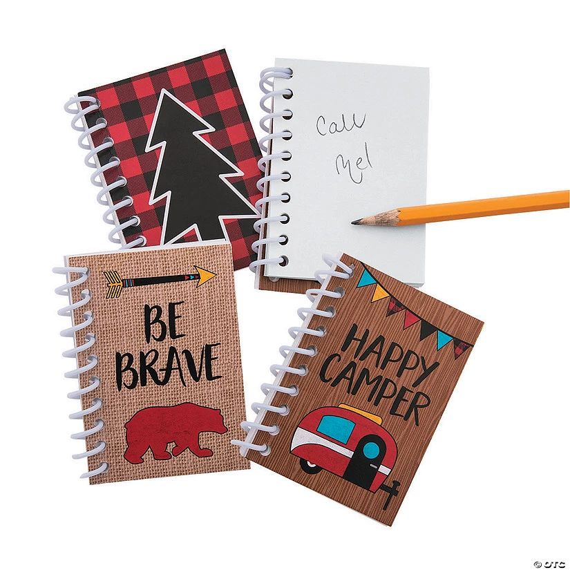 Adventure Mini Spiral Notebooks - 24 Pc. 3 Adventure Mini Spiral Notebooks - 24 Pc.