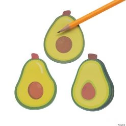 Avocado Sticky Notes - 12 Pc.