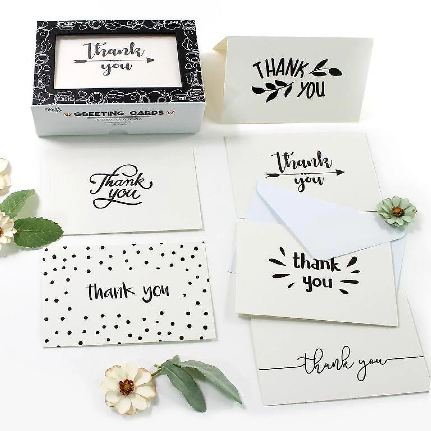 Cavepop Classic Thank You Cards - Set of 36 5 Cavepop Classic Thank You Cards - Set of 36 - Image 3