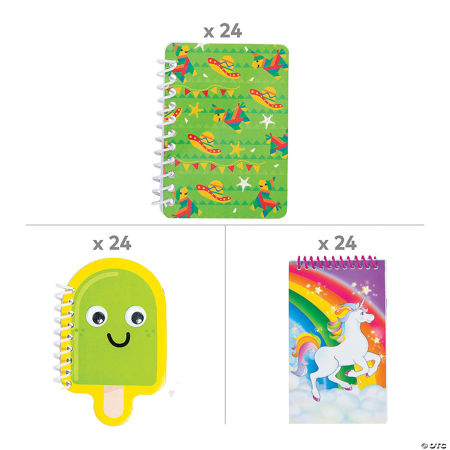 Characters Spiral Notebook Assortment - 72 Pc. 4 Characters Spiral Notebook Assortment - 72 Pc. - Image 2