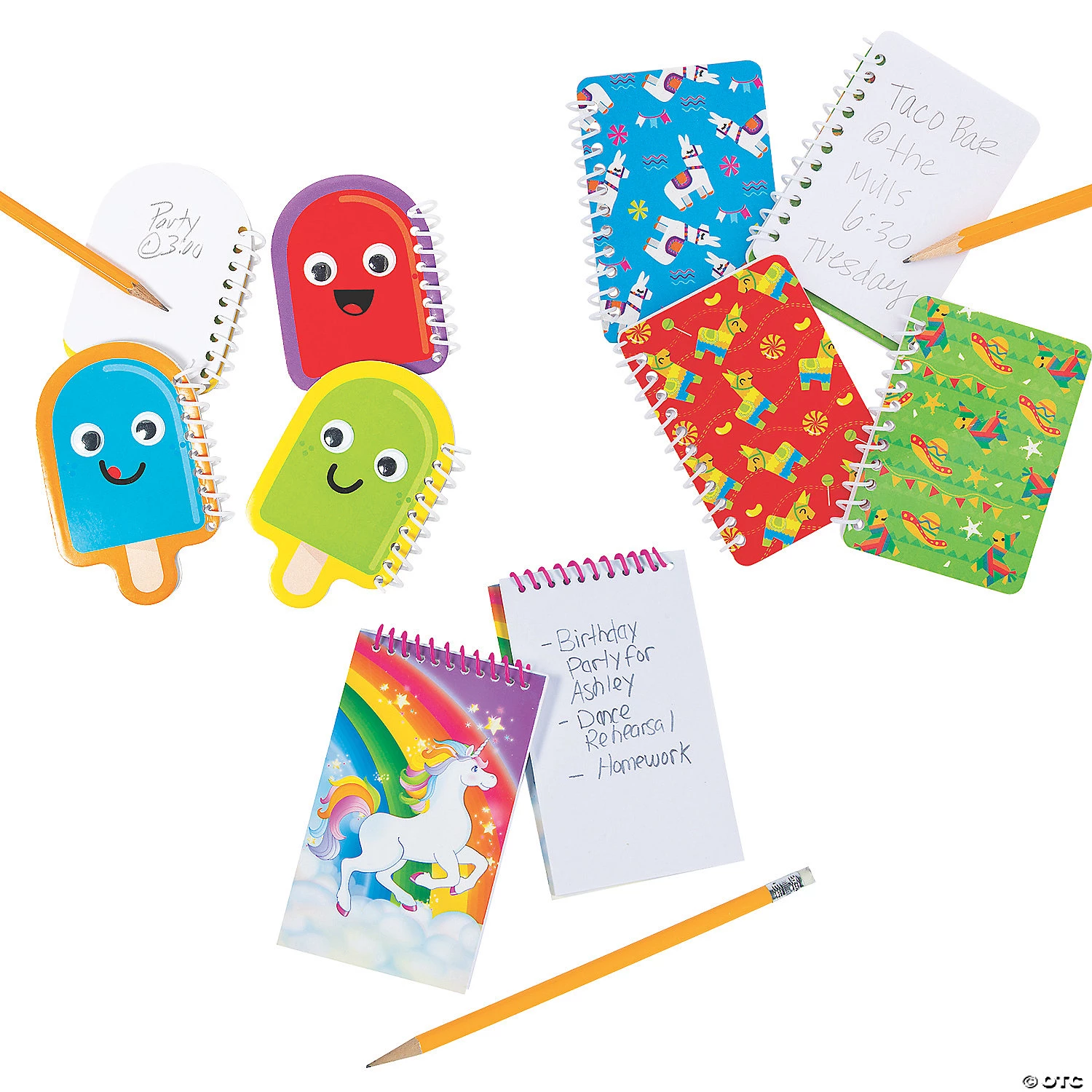 Characters Spiral Notebook Assortment - 72 Pc. 3 Characters Spiral Notebook Assortment - 72 Pc.