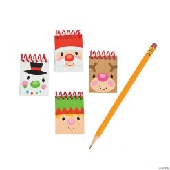 Cheery Christmas Mini Spiral Notepads