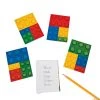 Color Brick Party Notepads - 24 Pc. -Cheap Invitations & Stationery Store color brick party notepads 24 pc 13705647