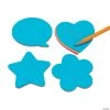 Colorful Fun-Shaped Sticky Notes - 12 Pc. -Cheap Invitations & Stationery Store colorful fun shaped sticky notes 12 pc 13872230