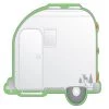 Creative Shapes Etc. - Large Notepad - Camper -Cheap Invitations & Stationery Store creative shapes etc large notepad camper14224737NOWA