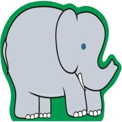 Creative Shapes Etc. - Large Notepad - Elephant