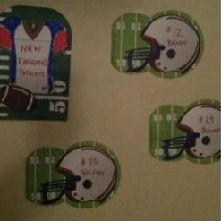 Creative Shapes Etc. - Large Notepad - Football Jersey -Cheap Invitations & Stationery Store creative shapes etc large notepad football jersey14224599 a01NOWA