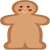 Creative Shapes Etc. - Large Notepad - Gingerbread Man -Cheap Invitations & Stationery Store creative shapes etc large notepad gingerbread man14224507NOWA