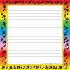 Creative Shapes Etc. - Large Notepad - Music Border / Lined -Cheap Invitations & Stationery Store creative shapes etc large notepad music border lined14224418NOWA