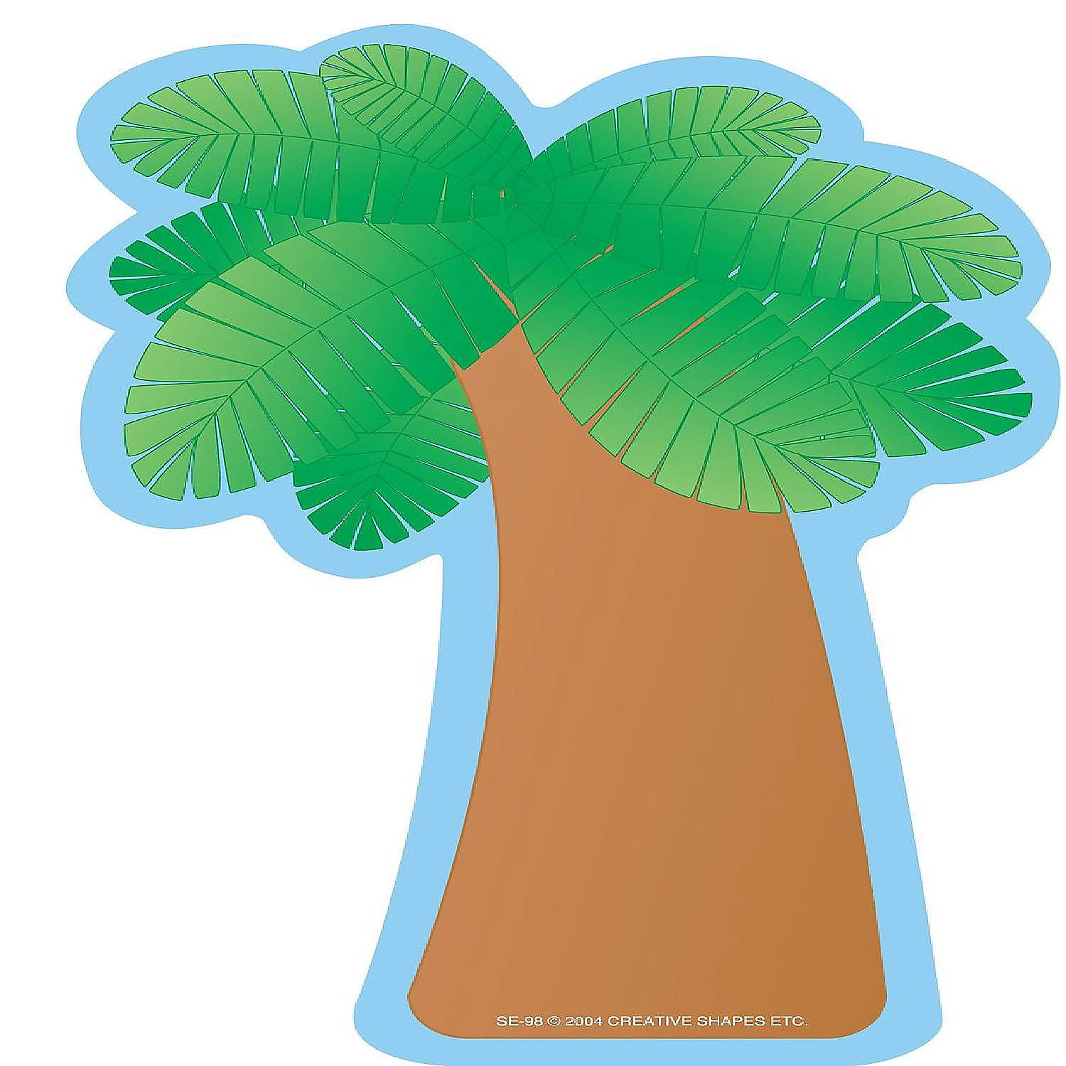 Creative Shapes Etc. - Large Notepad - Palm Tree 3 Creative Shapes Etc. - Large Notepad - Palm Tree