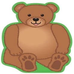 Creative Shapes Etc. - Large Notepad - Teddy Bear