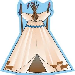 Creative Shapes Etc. - Large Notepad - Teepee