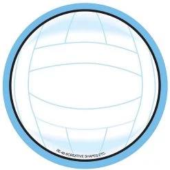 Creative Shapes Etc. - Large Notepad - Volleyball