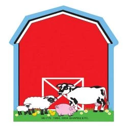Creative Shapes Etc. - Mini Notepad - Barn