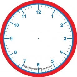 Creative Shapes Etc. - Mini Notepad - Clock