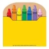 Creative Shapes Etc. - Mini Notepad - Crayon Box -Cheap Invitations & Stationery Store creative shapes etc mini notepad crayon box14224337NOWA