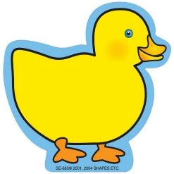 Creative Shapes Etc. - Mini Notepad - Duckling