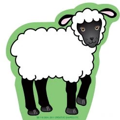 Creative Shapes Etc. - Mini Notepad - Lamb