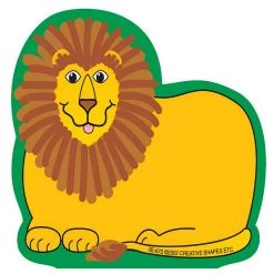 Creative Shapes Etc. - Mini Notepad - Lion