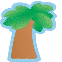 Creative Shapes Etc. - Mini Notepad - Palm Tree