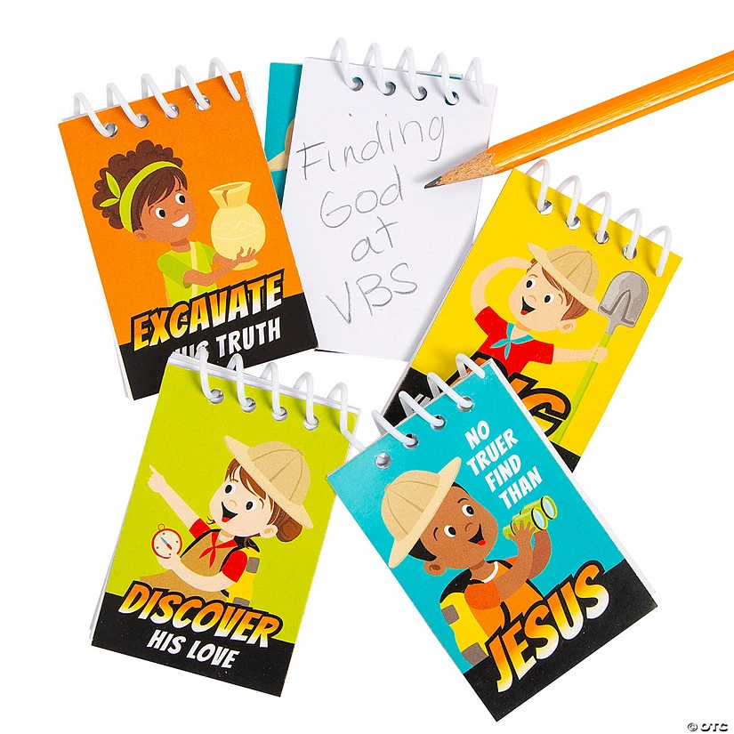 Dig VBS Notepads - 24 Pc. 3 Dig VBS Notepads - 24 Pc.