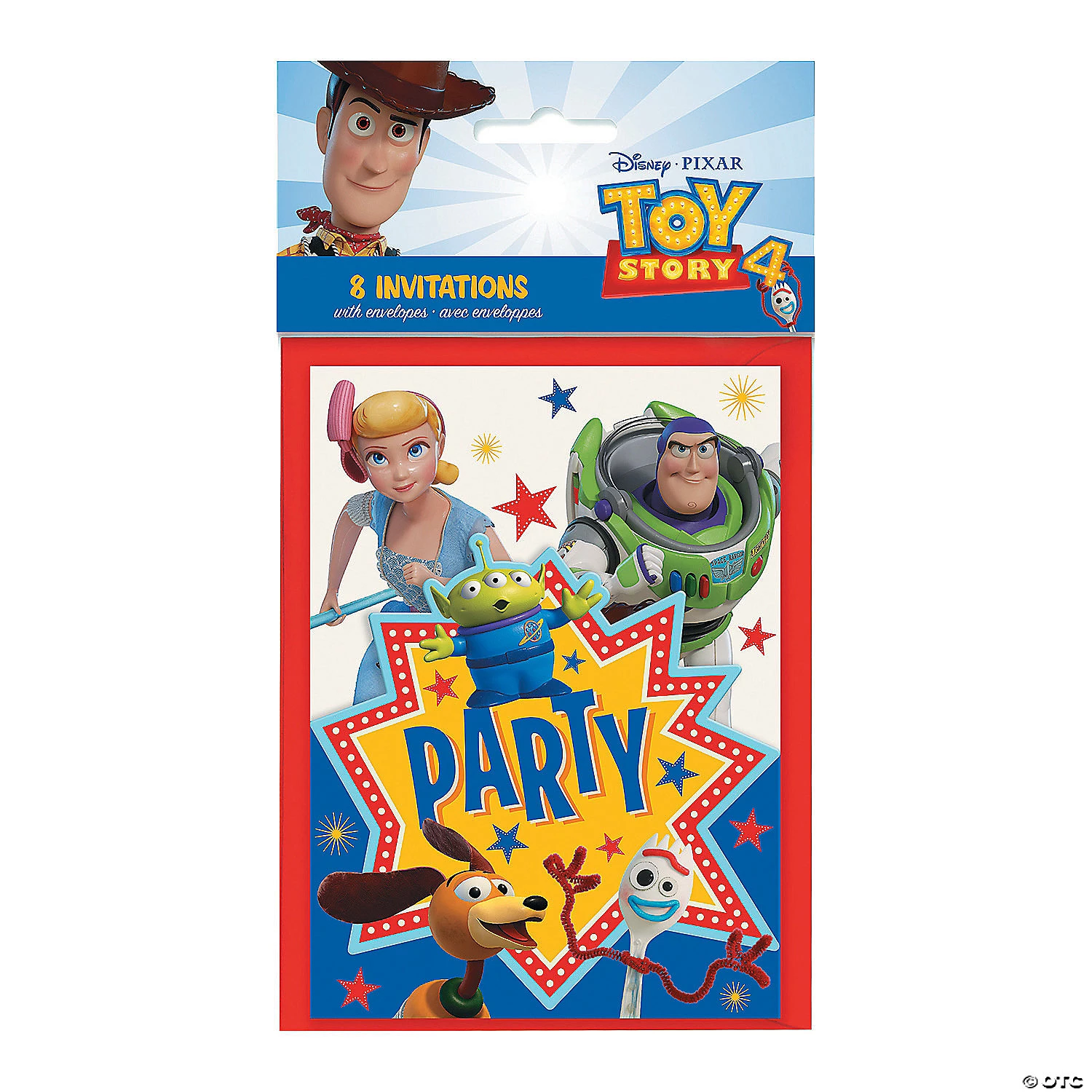 Disney Pixar Toy Story 4™ Invitations - 8 Pc. 3 Disney Pixar Toy Story 4™ Invitations - 8 Pc.