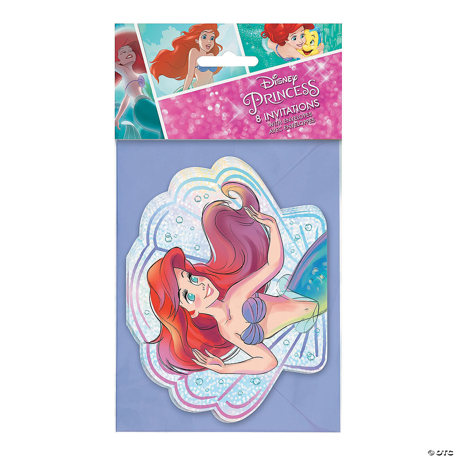 Disney® The Little Mermaid™ Invitations - 8 Pc. 6 Disney® The Little Mermaid™ Invitations - 8 Pc. - Image 4