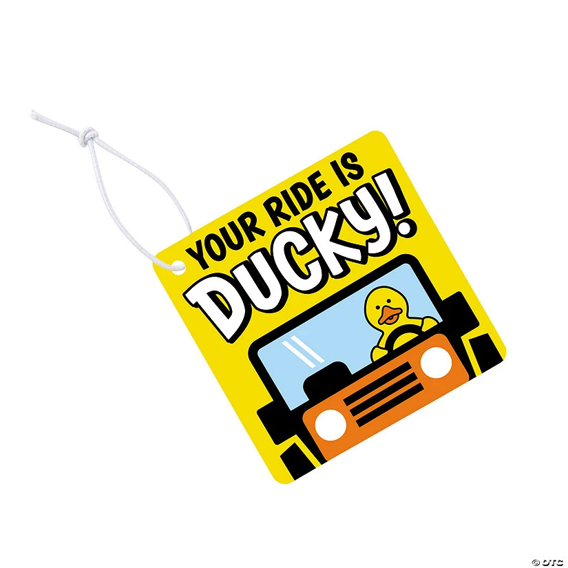 Duck Duck Car Cards - 12 Pc. 3 Duck Duck Car Cards - 12 Pc.