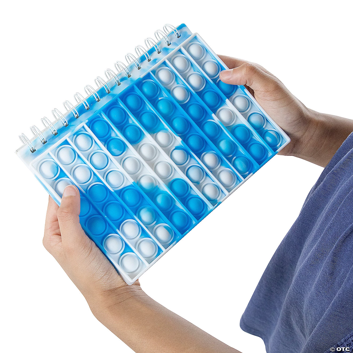 Fidget Popping Spiral Notebooks - 6 Pc. 4 Fidget Popping Spiral Notebooks - 6 Pc. - Image 2