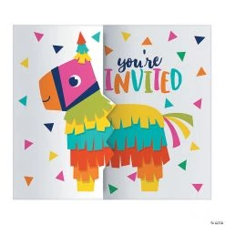 Fiesta Fun Invitations - 8 Pc.