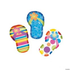 Flip Flop Sticky Notes - 12 Pc.