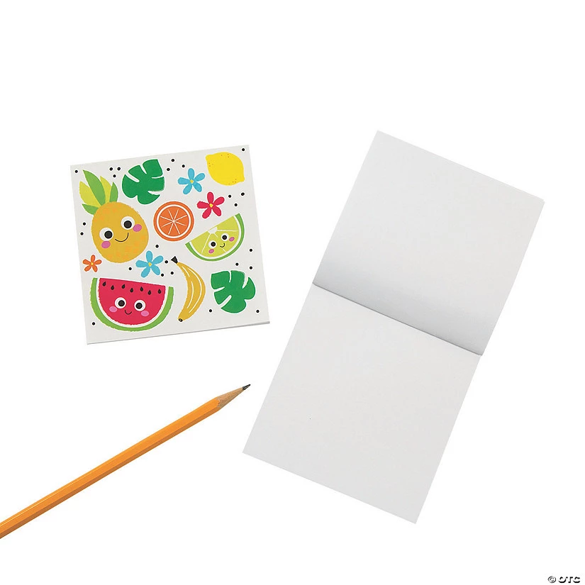 Fun Fruit Notepads - 24 Pc. 3 Fun Fruit Notepads - 24 Pc.