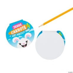 Jesus Carrots a Lot About You Notepads