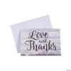 Love & Thanks Thank You Cards - 12 Pc. -Cheap Invitations & Stationery Store love and thanks thank you cards 12 pc 13933880