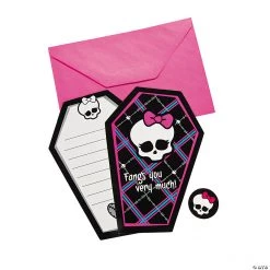 Monster High™ Thank You Cards