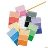 Paint Chip Spiral Notepads - 24 Pc. -Cheap Invitations & Stationery Store paint chip spiral notepads 24 pc 13726999