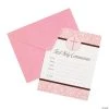 Pink 1st Communion Invitations - 20 Pc. -Cheap Invitations & Stationery Store pink 1st communion invitations 20 pc 13843549
