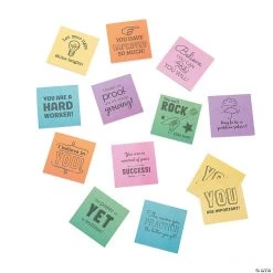 Positive Mini Sticky Notes - 12 Pc.