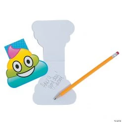 Rainbow Emoji Poop Notepads