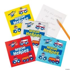 Rescue Heroes Notepads - 24 Pc.