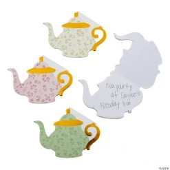 Tea Party Notepads - 24 Pc.