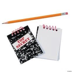 Top Secret Spiral Notebooks - 24 Pc.