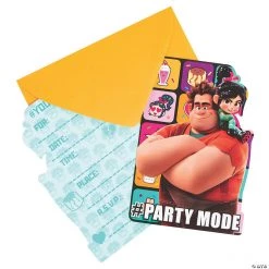 Wreck-It Ralph Invitations - 8 Pc.